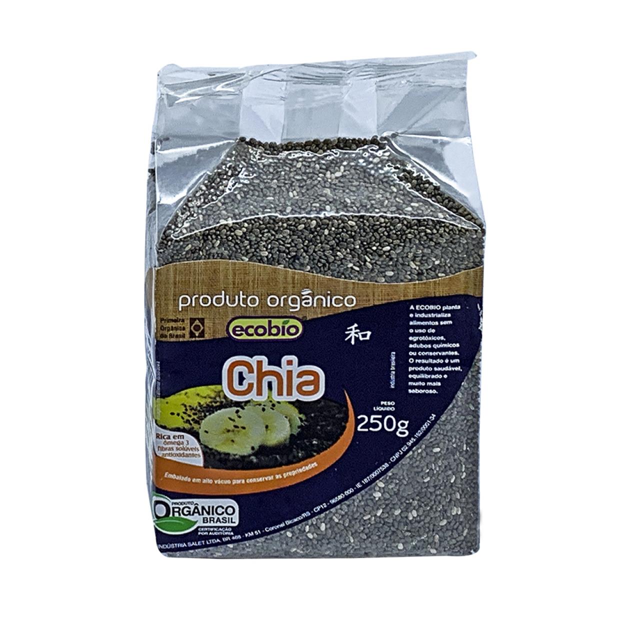 Chia Orgânica Ecobio (250g)