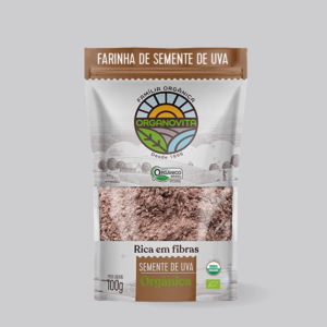 Farinha de Semente de Uva Organovita (100g)