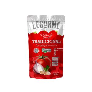 Molho de Tomate Tradicional Orgânico Legurmê
