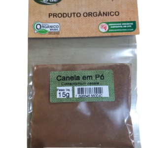 Canela em pó Orgânica Quintal Verde (15g)