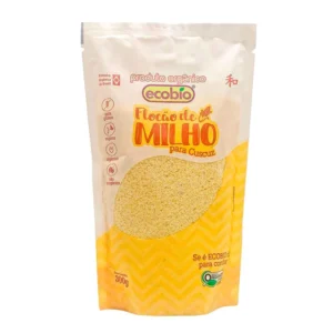Flocão de Milho Orgânico para Cuscuz Ecobio (500g )