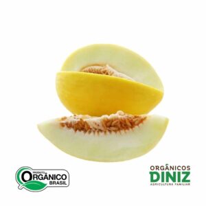 Melão amarelo orgânico  kg