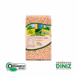 Soja em Grãos Orgânica À Vácuo Coopernatural 500 G