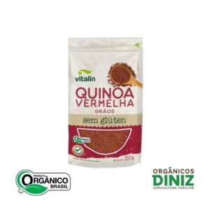 Quinoa Vermelha Grãos Orgânica Vitalin 200g