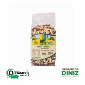 Pipoca Colorida Orgânica 500g - Coopernatural