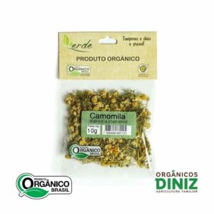 Camomila Orgânica Quintal Verde - 10g