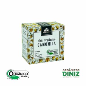 Chá de Camomila 10 Sachês Orgânico kampo de Ervas