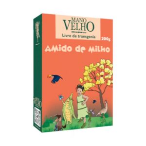 Amido de Milho Sem Transgênico Mano Velho 200g