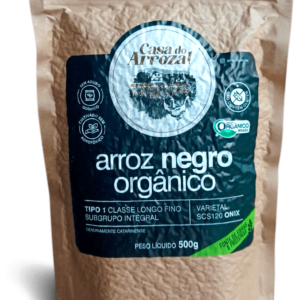 Arroz Negro Orgânico - Casa de Arrozal