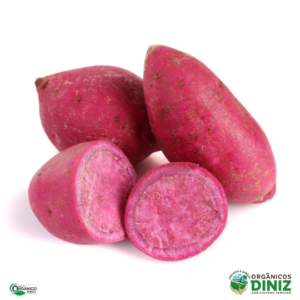 Batata Doce Roxa dentro e fora Orgânica (500g)