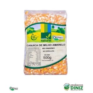 Canjica de Milho Amarela Orgânica Coopernatural 500G