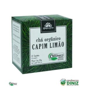 Chá Capim-Limão 10 Sachês Orgânico Kampo de Ervas