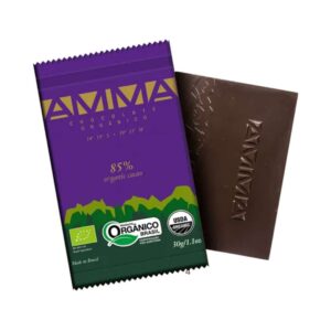 Chocolate Orgânico 85% Cacau AMMA 30g