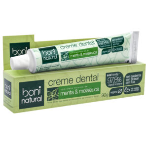 Creme Dental Boni Natural Menta e Melaleuca (90g)