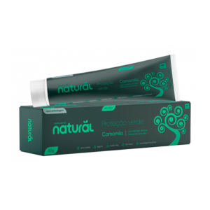 Creme Dental Natural C/ Extrato de Camomila Orgânico (80g)