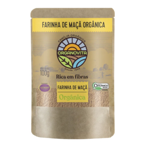 Farinha de Maçã Orgânica Organovita (100g)