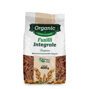 Macarrão Orgânico Fusilli Integral Organic 400g