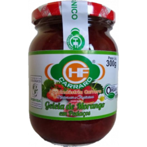 Geleia de Morango em Pedaços Carraro (300g)