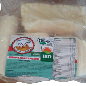 Mandioca/Aipim Amarela Orgânica (500g)