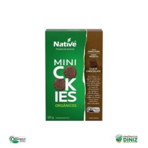 Mini Cookies Orgânicos Chocolate Native 120g