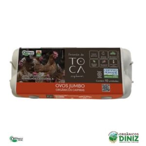 Ovos Jumbo Orgânico (10un)