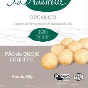 Pão de Queijo de Coquetel Orgânico La Naturelle (200g)