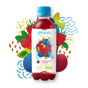 Kombucha com Frutas Vermelhas e Carvalho Orgânico 300ml