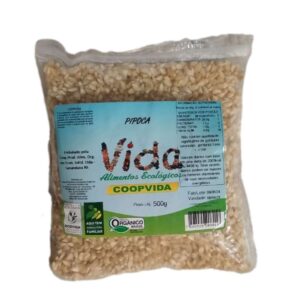 Pipoca Branca Coopvida Orgânica 500g