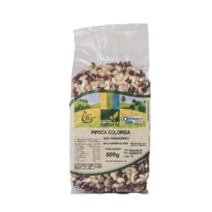 Pipoca Colorida Orgânica 500g - Coopernatural