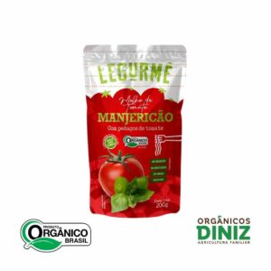 Molho de Tomate Manjericão Orgânico Legurmê