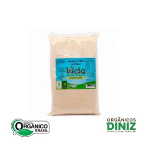 Farinha de trigo integral Coopvida 1kg
