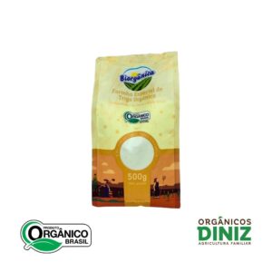 Farinha de trigo branca Biorgânica 500g