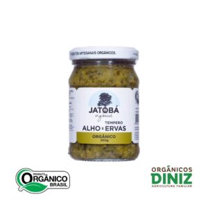 Tempero Orgânico Alho e Ervas Jatobá 200g