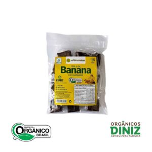 Bala D/ Banana C/ Gengibre S/ ad. de Açúcar Alimentar (100g)