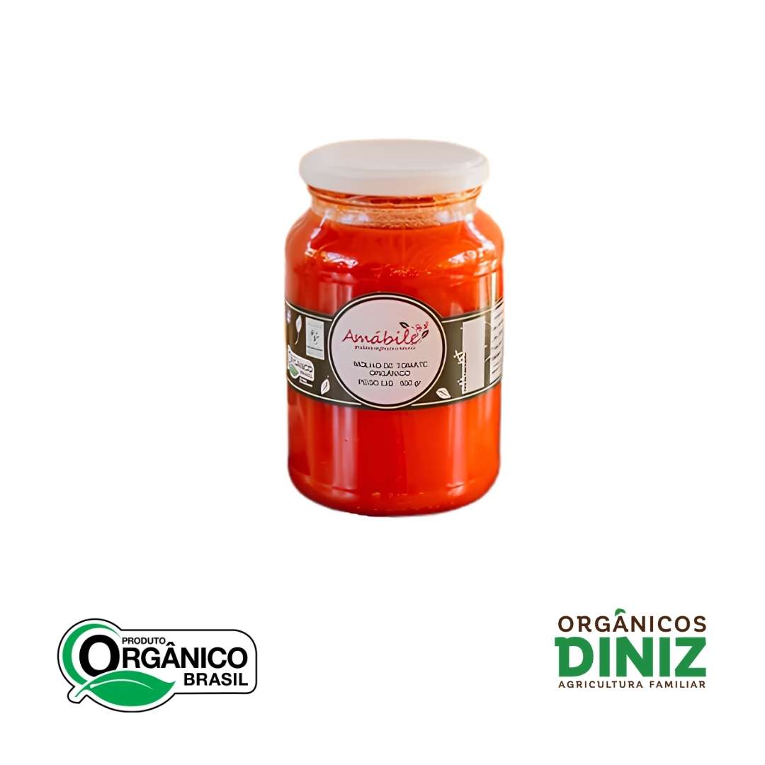 Molho de Tomate Orgânico Amábile (550g)