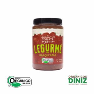 Molho de Tomate C/ Manjericão Orgânico Legurmê (330g)