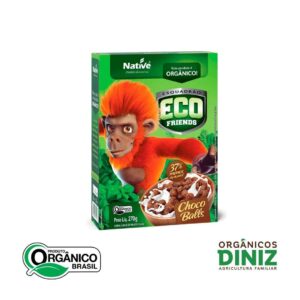 Cereal Orgânico Eco Friends Choco Balls Native (270g)