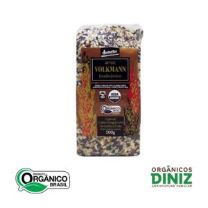 Arroz Cateto Vermelho e Preto Integral Volkmann (500g)