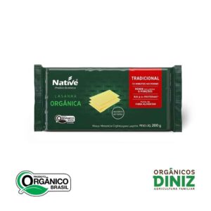 Massa de Lasanha Orgânica Native(200g)