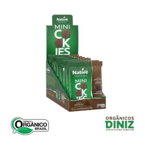 Mini Cookies Orgânicos Sabor Chocolate Native (un) (40g)
