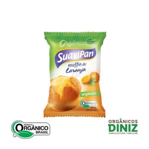 Muffin de Laranja Orgânico Suavipan (40g)