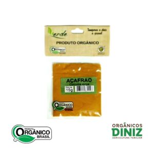 Açafrão Orgânico Quintal Verde (15g)