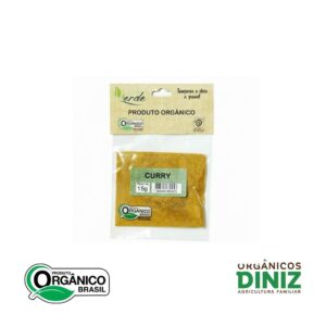 Curry Orgânico Quintal Verde (15g)