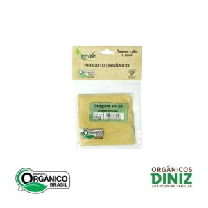 Gengibre em Pó Orgânico Quintal Verde (15g)
