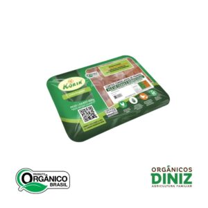 Coxa Sobrecoxa Congelado Sem Pele Orgânico Korin (600g)