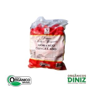 Morango Orgânico Congelado Vale Dourado 400 g
