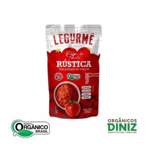 Molho de Tomate Rústica Orgânico Legurmê