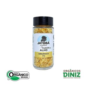 Tempero Flocos de Alho Orgânico Jatobá 50g