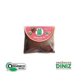 Cacau em pó 100% Orgânico Alvorada 170g