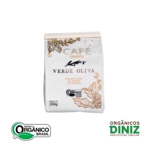 Café Torrado e Moido Verde Oliva Orgânico  250 g